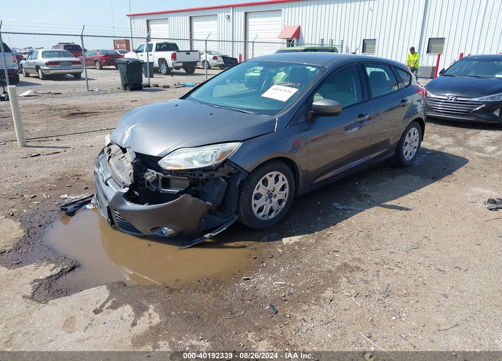 2012 FORD FOCUS VIN: 1FAHP3K21CL320449