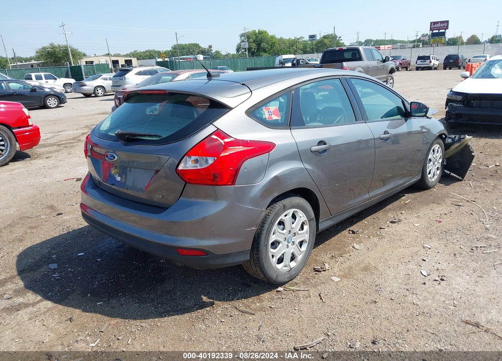 2012 FORD FOCUS VIN: 1FAHP3K21CL320449
