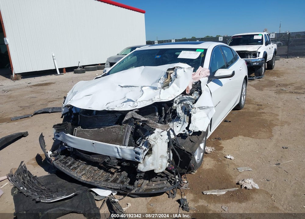 2022 CHEVROLET MALIBU FWD LT VIN: 1G1ZD5ST3NF137415