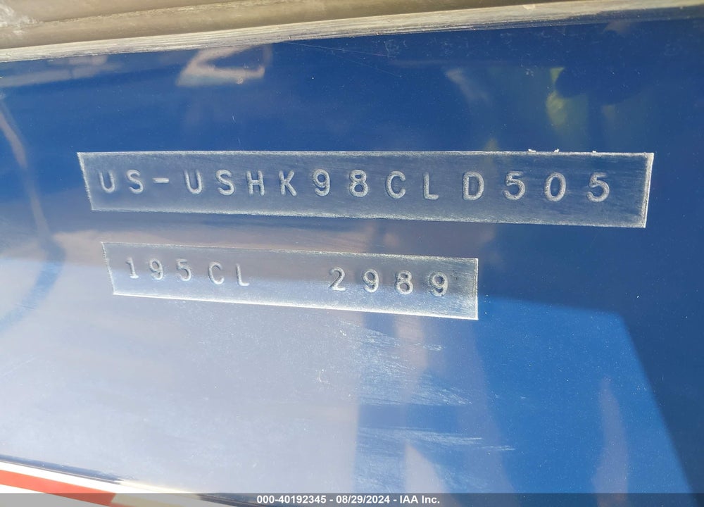 2005 BAYLINER OTHER VIN: USHK98CLD505