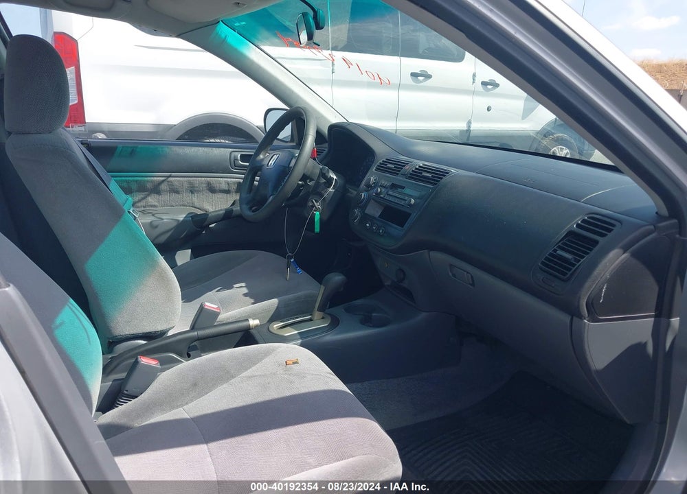 2001 HONDA CIVIC VIN: 2HGES16501H611346