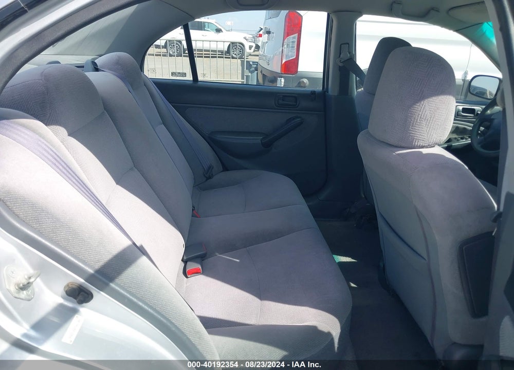 2001 HONDA CIVIC VIN: 2HGES16501H611346