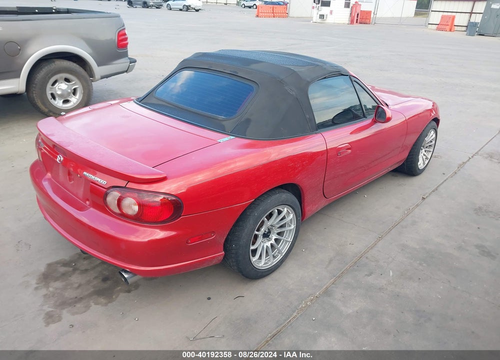 2004 MAZDA SPEED MX-5 MIATA CLOTH VIN: JM1NB354440406477