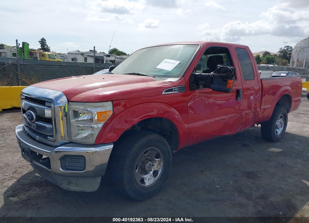 2011 FORD F-250 XLT VIN: 1FT7X2B64BEA52289