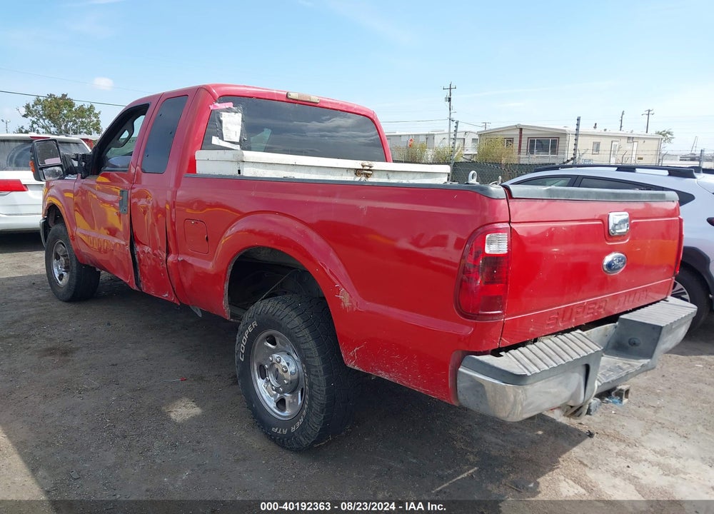 2011 FORD F-250 XLT VIN: 1FT7X2B64BEA52289
