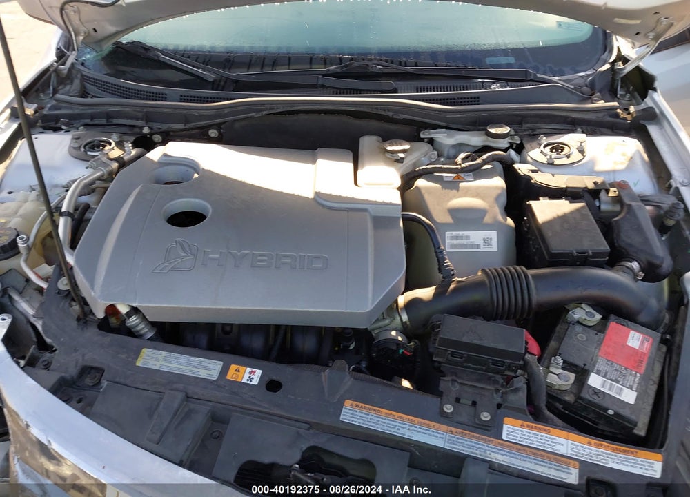 2012 FORD FUSION HYBRID VIN: 3FADP0L36CR377994