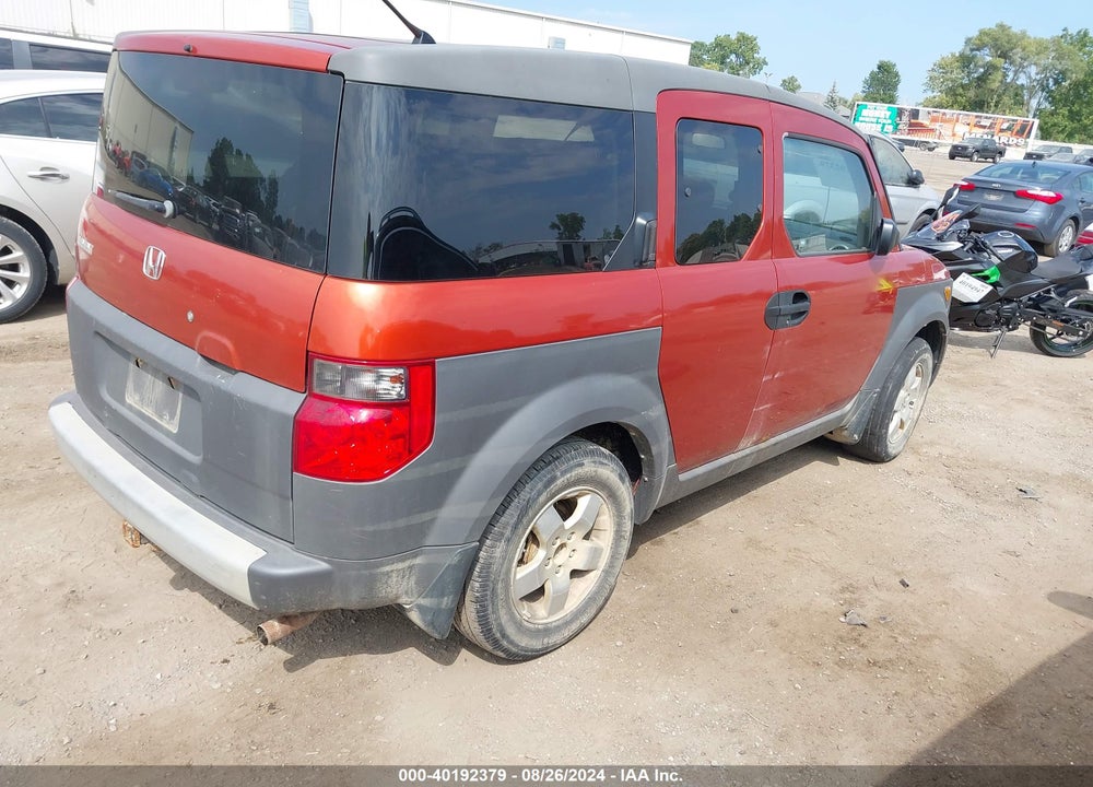 2004 HONDA ELEMENT EX VIN: 5J6YH28644L033050