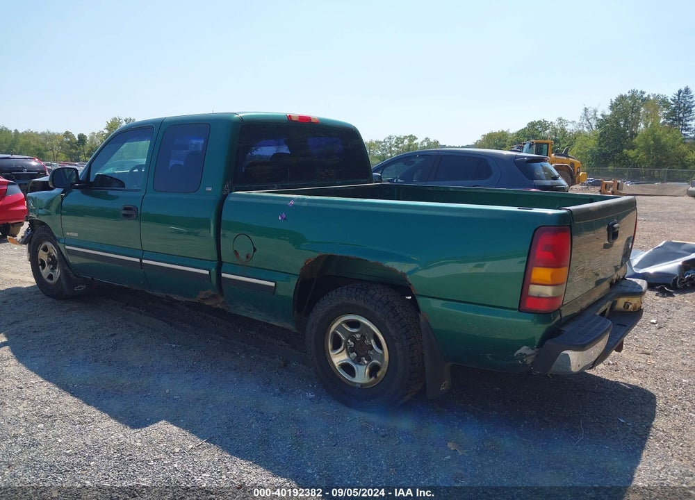 1999 CHEVROLET SILVERADO 1500 VIN: 2GCEC19T5X1128443