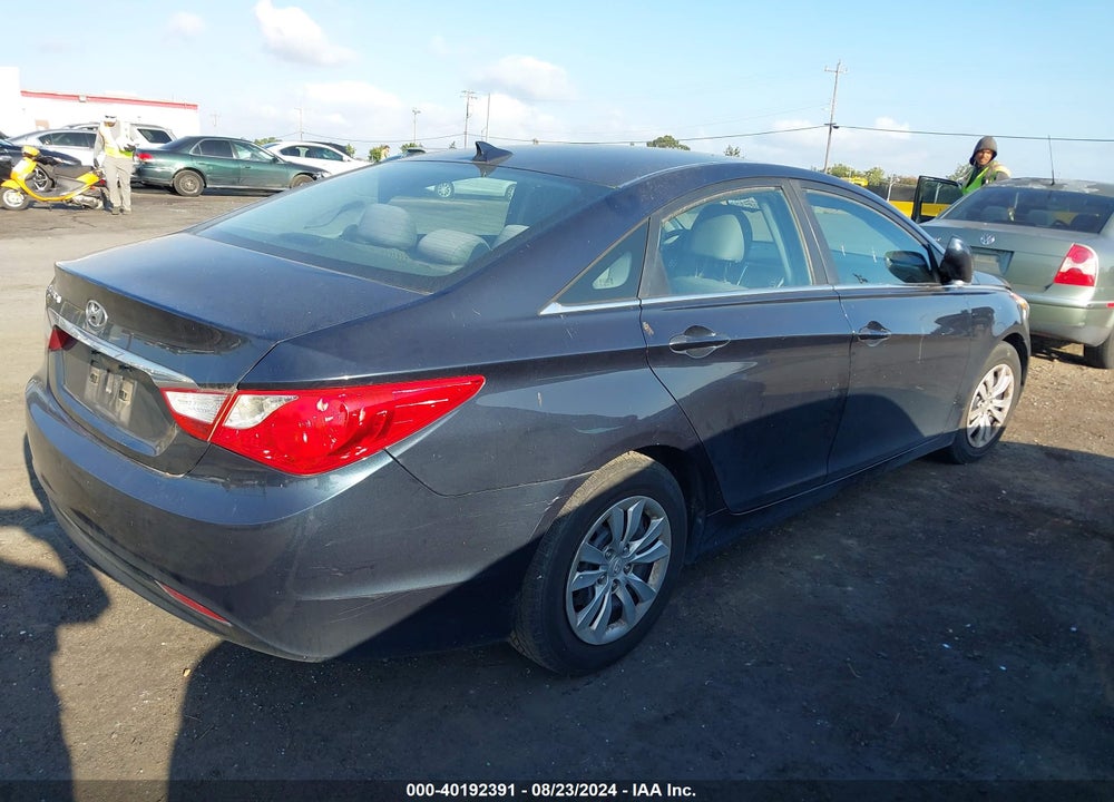 2012 HYUNDAI SONATA GLS VIN: 5NPEB4AC1CH461392