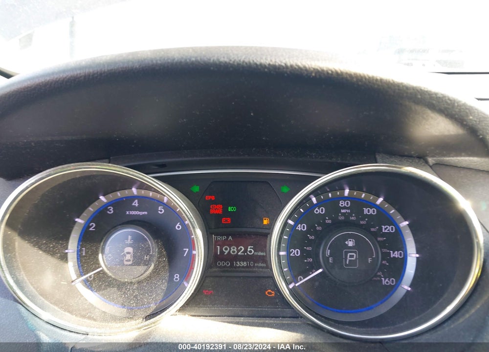 2012 HYUNDAI SONATA GLS VIN: 5NPEB4AC1CH461392