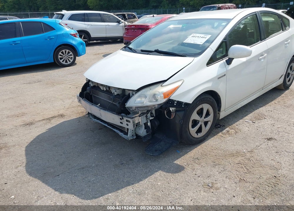 2012 TOYOTA PRIUS THREE VIN: JTDKN3DU7C5390160