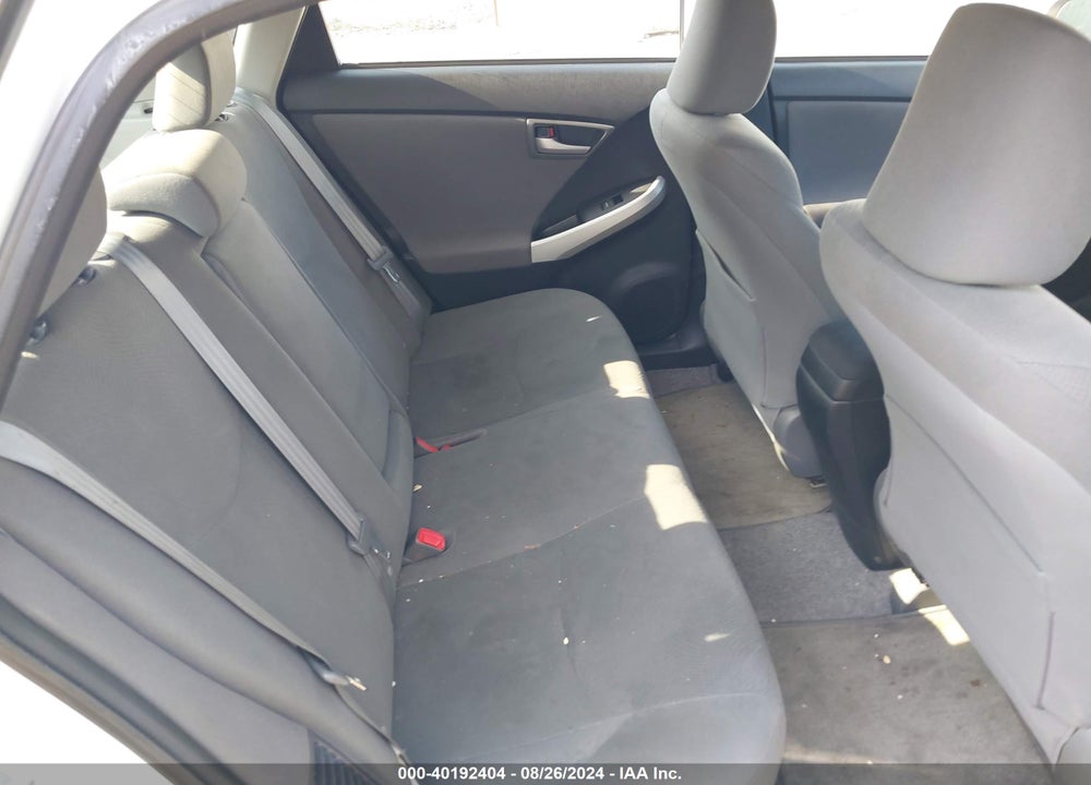 2012 TOYOTA PRIUS THREE VIN: JTDKN3DU7C5390160