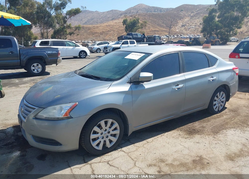 2013 NISSAN SENTRA SV VIN: 3N1AB7AP3DL751723