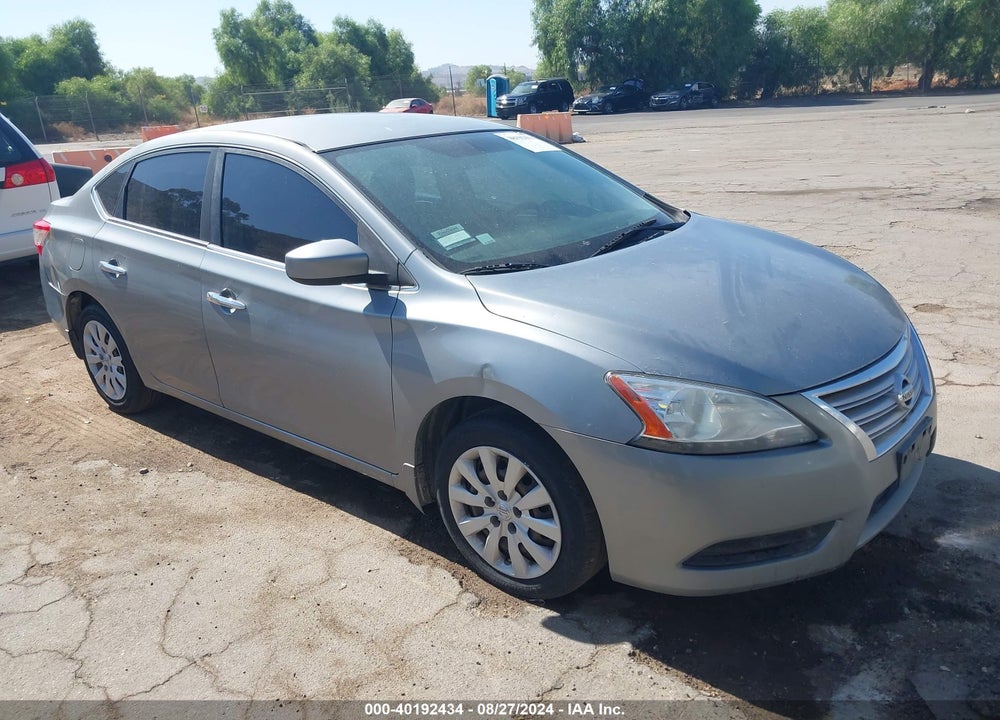 2013 NISSAN SENTRA SV VIN: 3N1AB7AP3DL751723