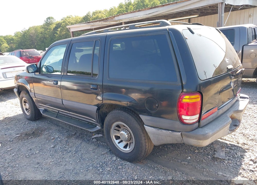 1999 MERCURY MOUNTAINEER VIN: 4M2DU52P6XUJ01361