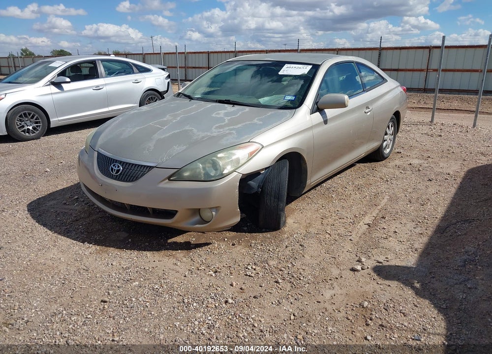 2004 TOYOTA CAMRY SOLARA SE VIN: 4T1CE38PX4U772775