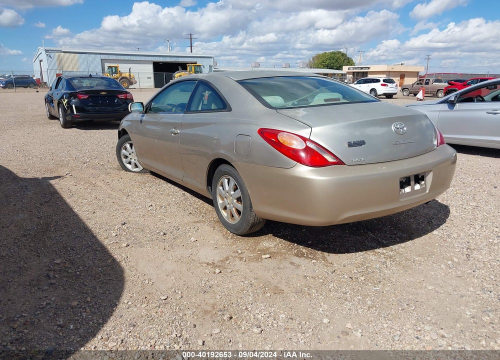 2004 TOYOTA CAMRY SOLARA SE VIN: 4T1CE38PX4U772775