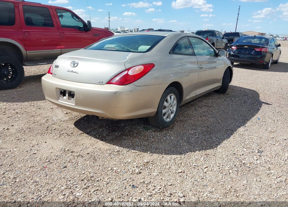 2004 TOYOTA CAMRY SOLARA SE VIN: 4T1CE38PX4U772775