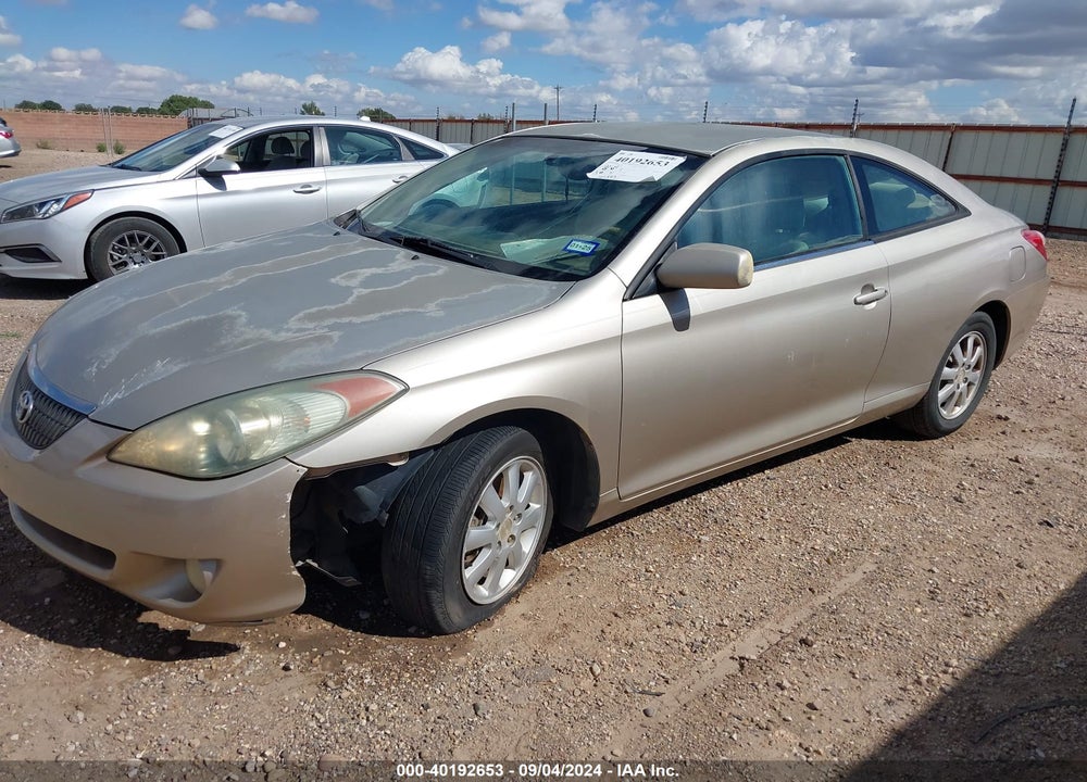 2004 TOYOTA CAMRY SOLARA SE VIN: 4T1CE38PX4U772775