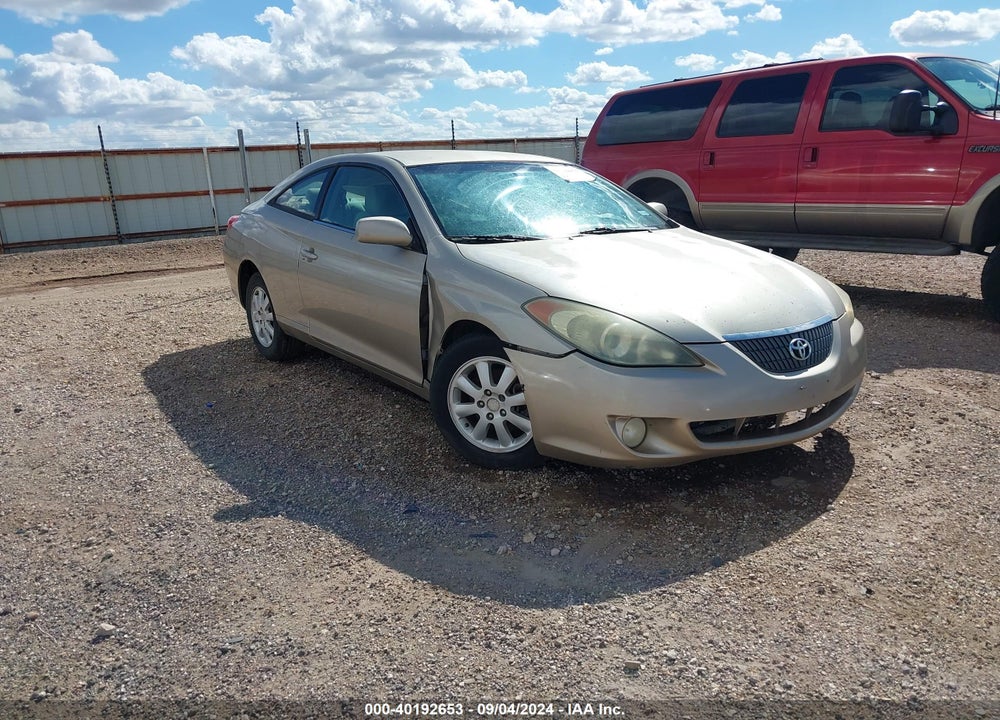2004 TOYOTA CAMRY SOLARA SE VIN: 4T1CE38PX4U772775