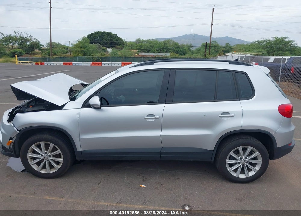 2018 VOLKSWAGEN TIGUAN LIMITED 2.0T VIN: WVGAV7AX2JK002988