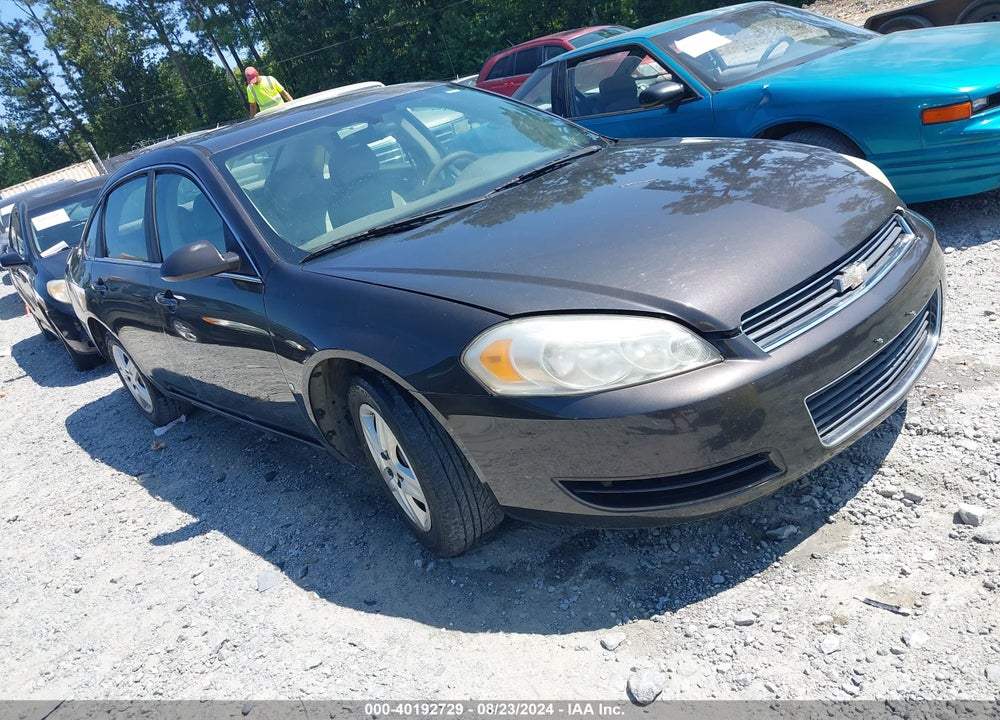 2008 CHEVROLET IMPALA LS VIN: 2G1WB58K281301031