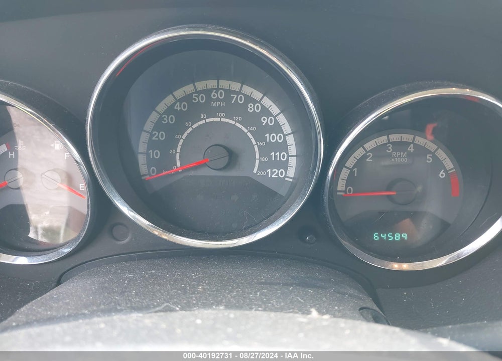 2011 DODGE CALIBER UPTOWN VIN: 1B3CB9HBXBD237710