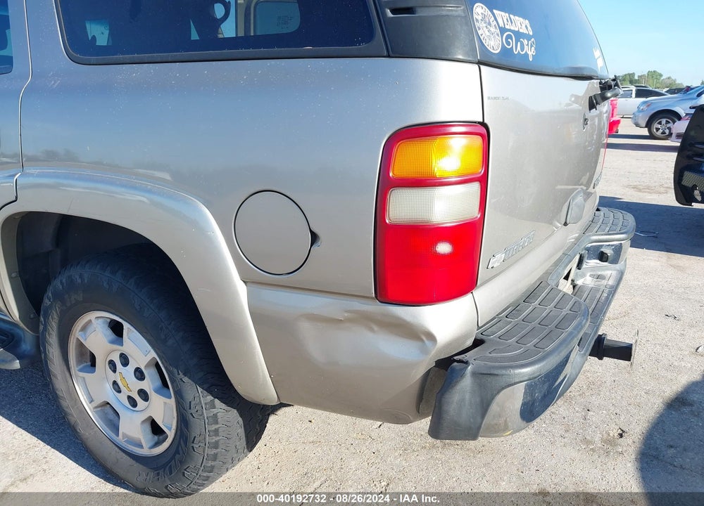 2003 CHEVROLET TAHOE VIN: 1GNEK13Z03R181804