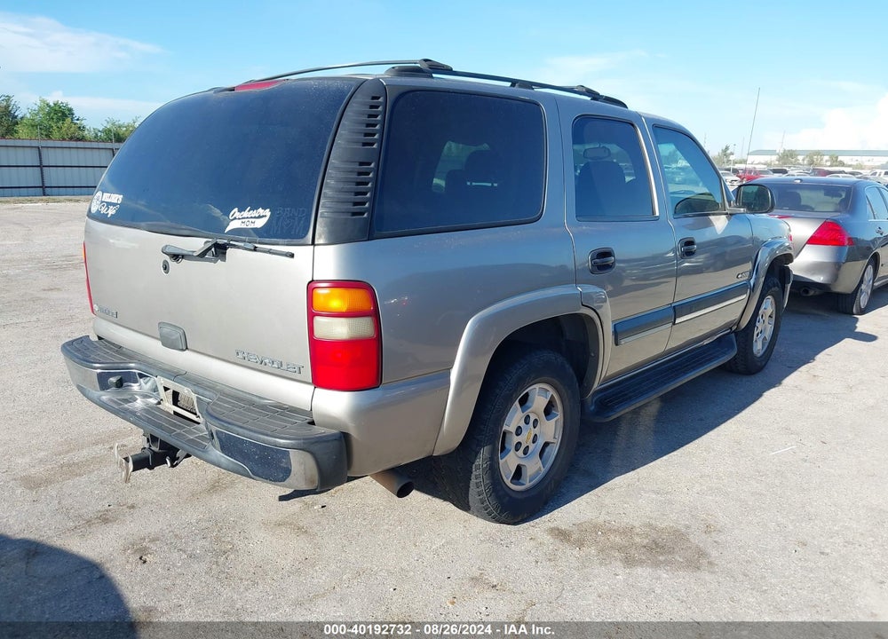 2003 CHEVROLET TAHOE VIN: 1GNEK13Z03R181804
