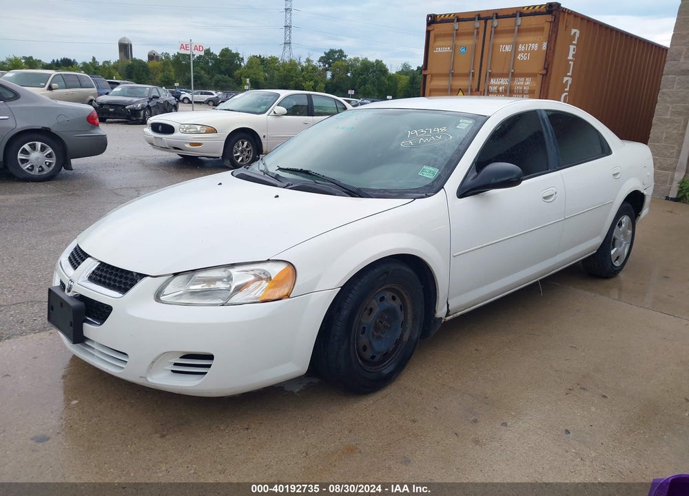 2006 DODGE STRATUS SXT VIN: 1B3EL46X16N193748