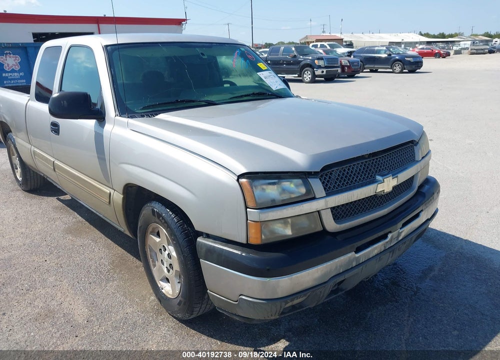 2005 CHEVROLET SILVERADO 1500 LS VIN: 2GCEC19V851356242