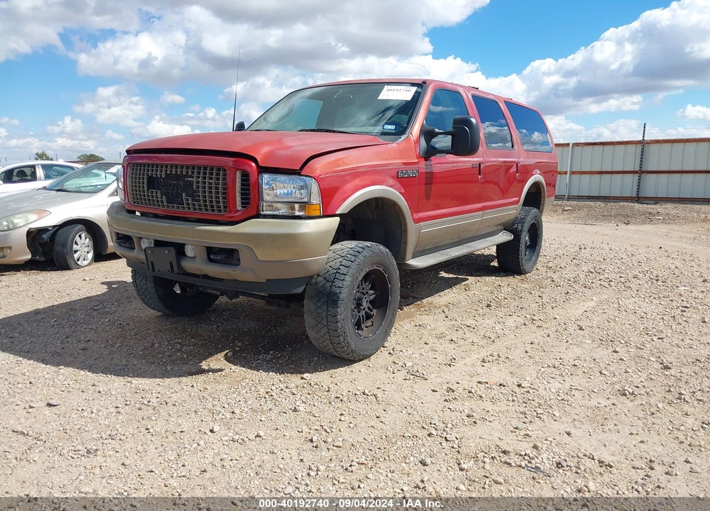 2003 FORD EXCURSION EDDIE BAUER VIN: 1FMNU45S73EC79445