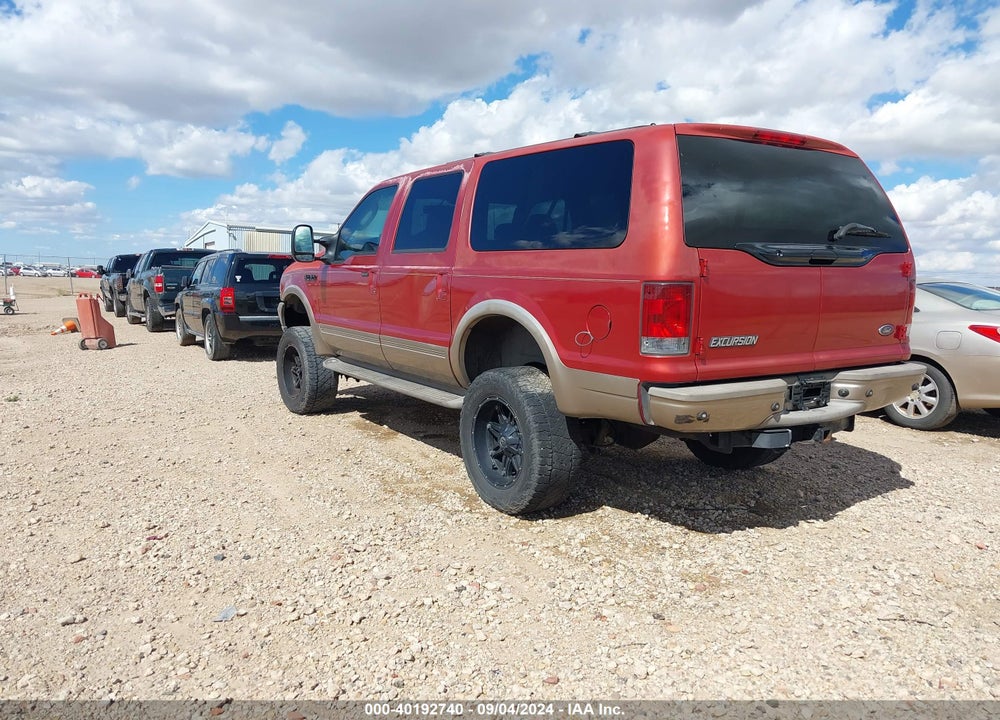 2003 FORD EXCURSION EDDIE BAUER VIN: 1FMNU45S73EC79445
