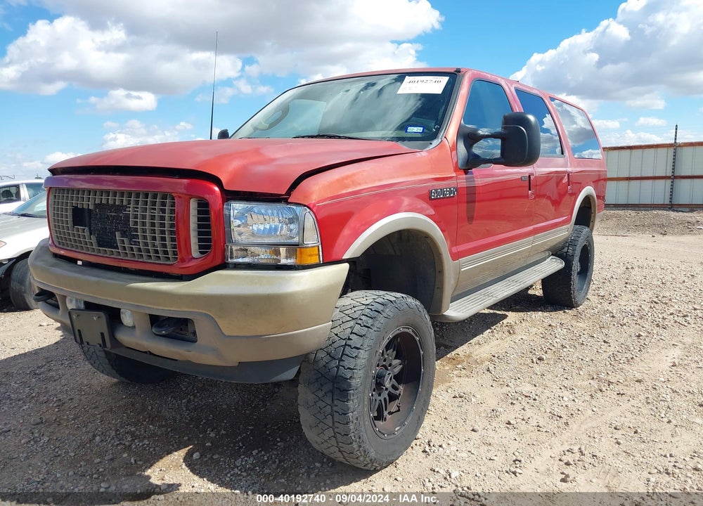 2003 FORD EXCURSION EDDIE BAUER VIN: 1FMNU45S73EC79445