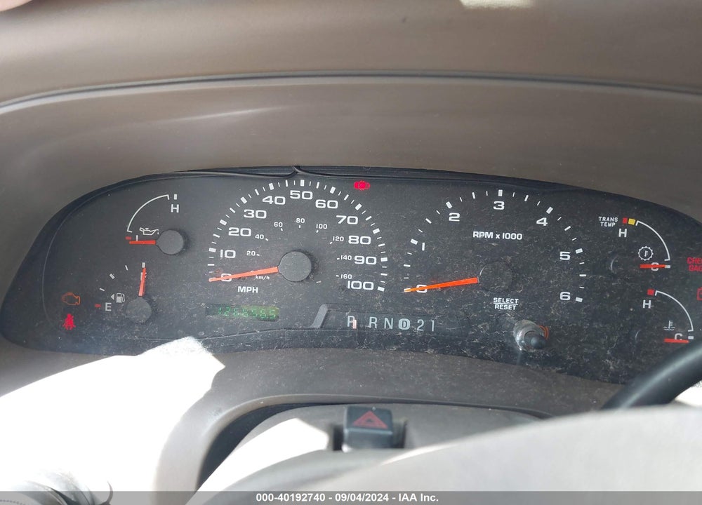 2003 FORD EXCURSION EDDIE BAUER VIN: 1FMNU45S73EC79445