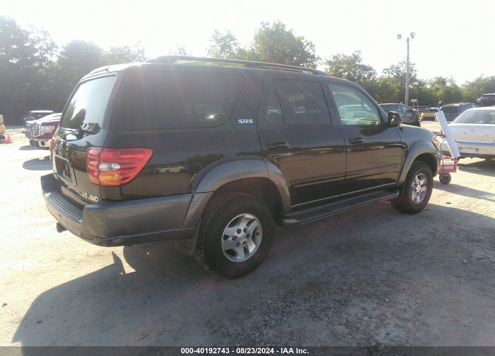 2003 TOYOTA SEQUOIA SR5 V8 VIN: 5TDBT44A43S157798