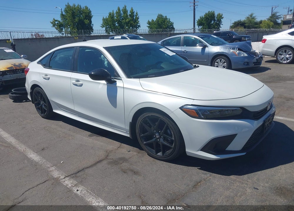2022 HONDA CIVIC SPORT VIN: 2HGFE2F5XNH579657