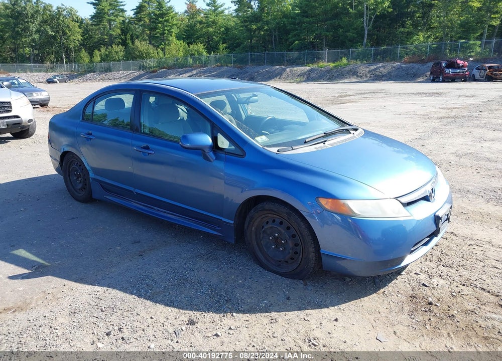 2007 HONDA CIVIC LX VIN: 2HGFA16517H510574