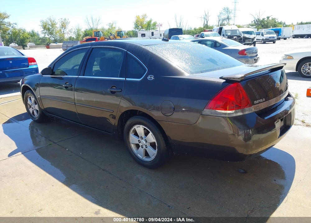 2008 CHEVROLET IMPALA LT VIN: 2G1WT58K981284788