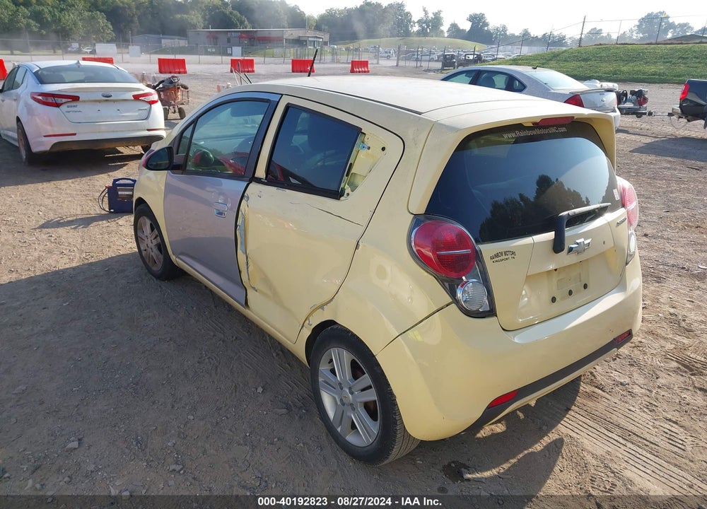 2013 CHEVROLET SPARK LS MANUAL VIN: KL8CA6S90DC536811