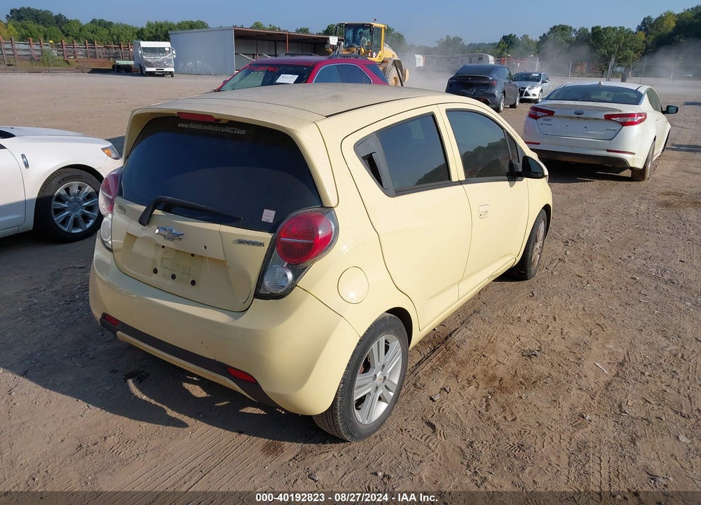 2013 CHEVROLET SPARK LS MANUAL VIN: KL8CA6S90DC536811