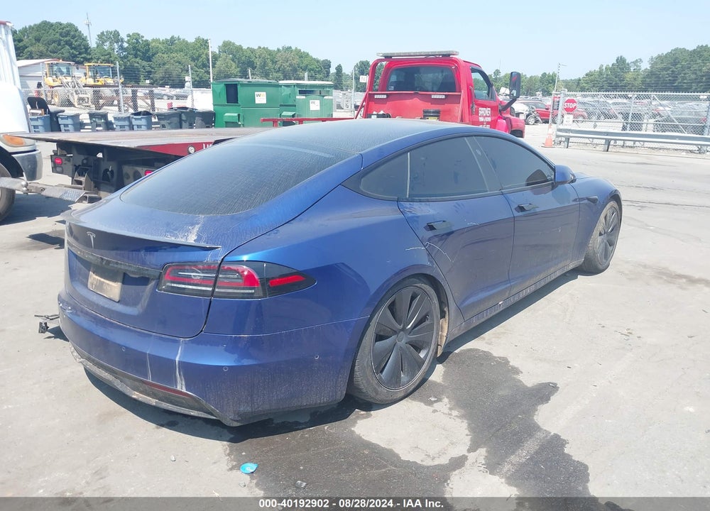 2022 TESLA MODEL S DUAL MOTOR ALL-WHEEL DRIVE VIN: 5YJSA1E56NF488427