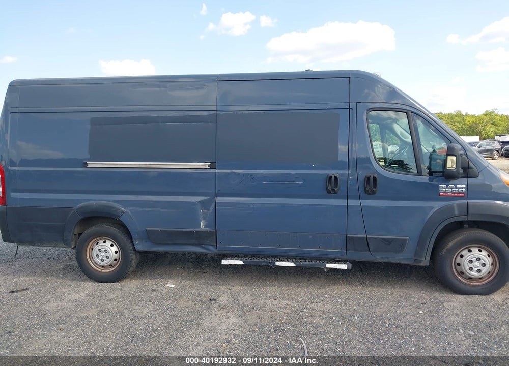 2020 RAM PROMASTER 3500 CARGO VAN HIGH ROOF 159 WB EXT VIN: 3C6URVJG5LE108438