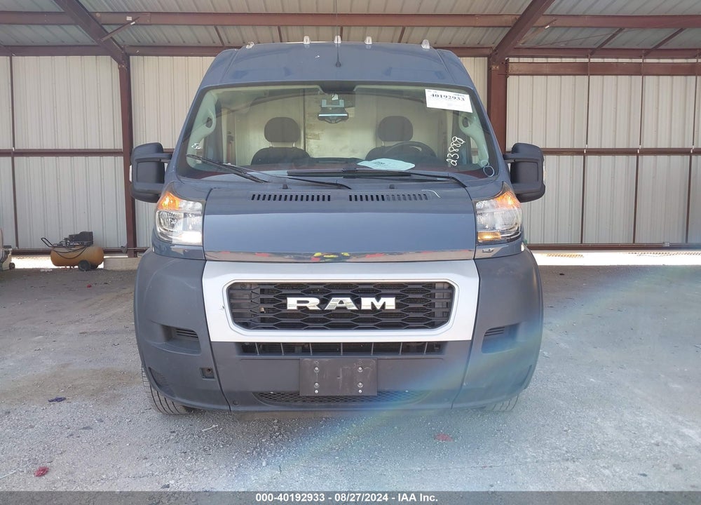 2020 RAM PROMASTER 3500 CARGO VAN HIGH ROOF 159 WB EXT VIN: 3C6URVJG1LE117198