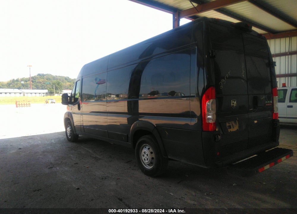 2020 RAM PROMASTER 3500 CARGO VAN HIGH ROOF 159 WB EXT VIN: 3C6URVJG1LE117198
