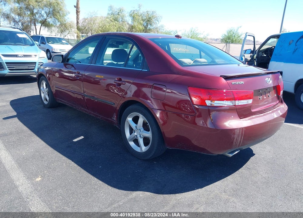 2008 HYUNDAI SONATA LIMITED V6/SE V6 VIN: 5NPEU46F58H316215