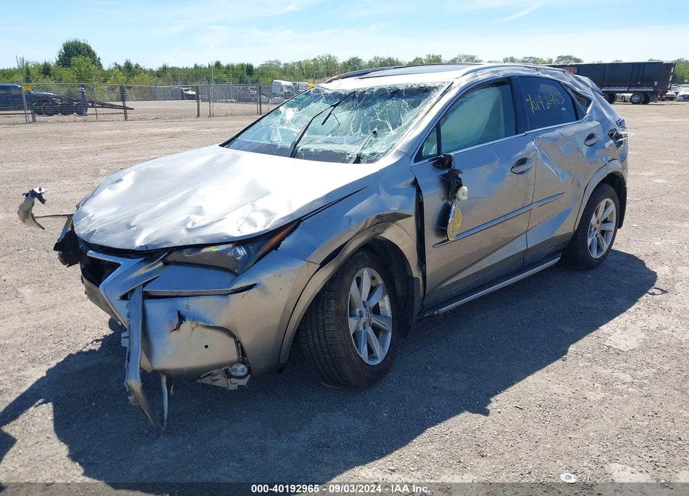 2016 LEXUS NX 200T VIN: JTJBARBZ2G2054028