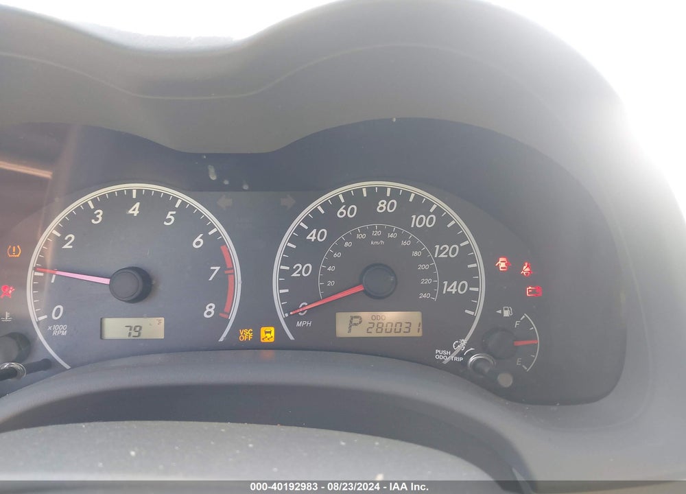 2010 TOYOTA COROLLA LE VIN: 2T1BU4EE6AC272066