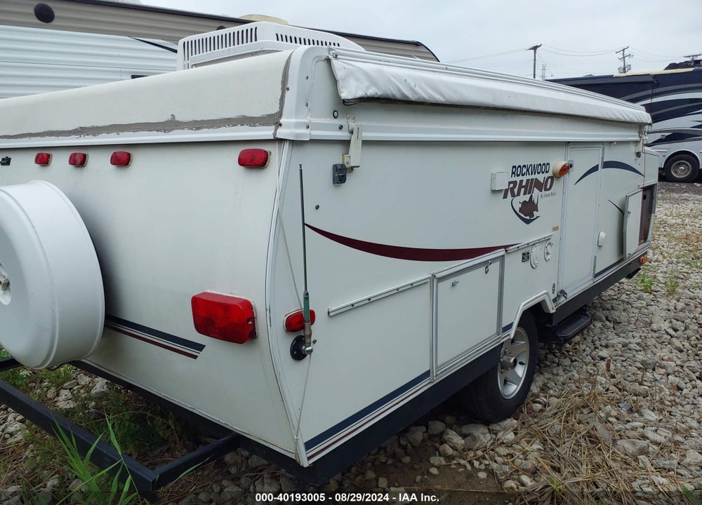 2005 ROCKWOOD POP UP VIN: 4X4CPRA135D263842