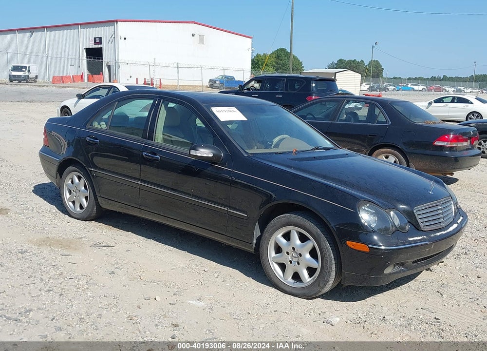 2002 MERCEDES-BENZ C 240 VIN: WDBRF61J22F230461